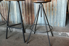 barkruk 3-poot en spindel