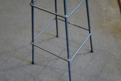 barkruk 4-poot 4-kant