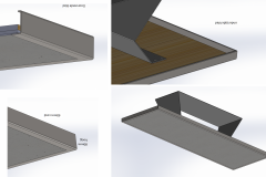 vergader tafel 3-d ontwerp